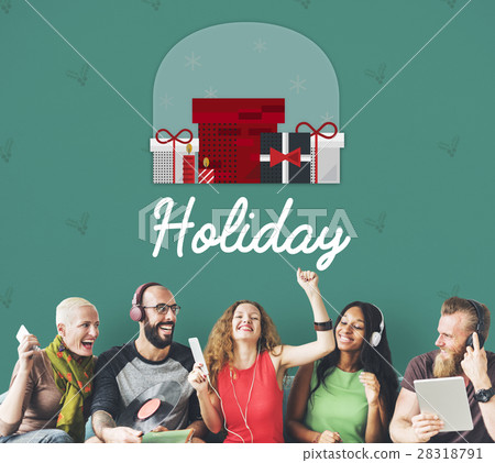 Christmas Celebration Party Xmas Concept 28318791