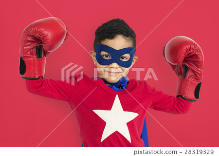 Boy Superhero Brave Child Gutsy Kid Concept 28319329