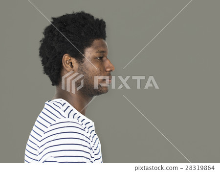 African Descent Man Studio Concept 28319864