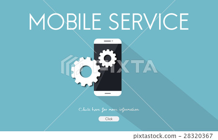 Mobile Phone Service Support Concept 28320367