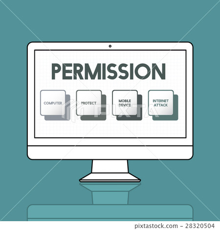 Authorization Permission Network Security System Concept Authorization Permission Network Security System Concept 28320504