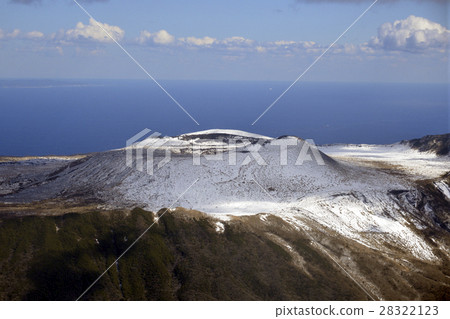 Mt. Mihara mountain peak Mt. Mihara mountain peak 28322123
