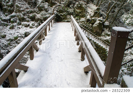 雪在橋上 28322309
