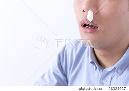 Male nosebleed 28323617