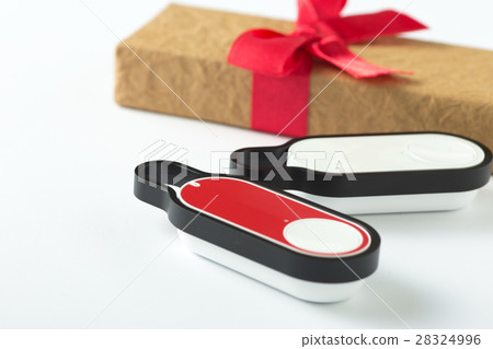 Gift box and order button IoT Gift box and order button IoT 28324996
