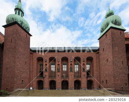 view of City Hall (Stadshuset) from courtyard view of City Hall (Stadshuset) from courtyard 28325016