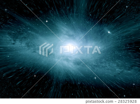 Stars, dust and gas nebula in a far galaxy 28325928