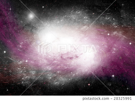 Stars, dust and gas nebula in a far galaxy Stars, dust and gas nebula in a far galaxy 28325991