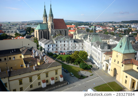View of Chromezie from the Archbishop's Castle Tower 28327884