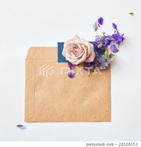 Flowers in envelope Flowers in envelope 28328151