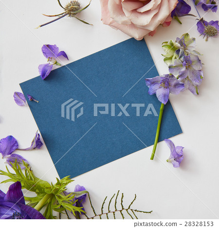 Frame of spring flowers Frame of spring flowers 28328153