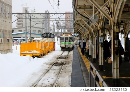 Arrival at Rapid Airport, Otaru Station Arrival at Rapid Airport, Otaru Station 28328580