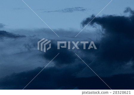 black cloud in dark night sky background 28328621