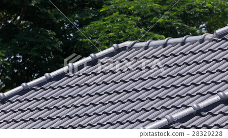 roof tile on residential building roof tile on residential building 28329228