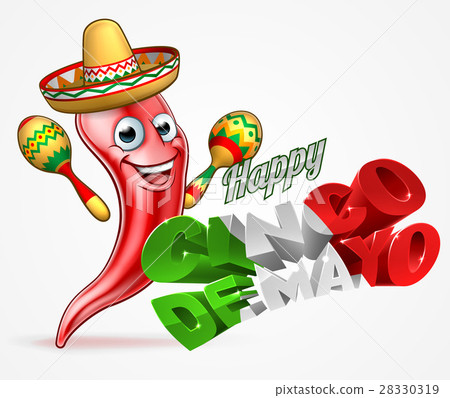 Cinco De Mayo Chilli Pepper Design Cinco De Mayo Chilli Pepper Design 28330319
