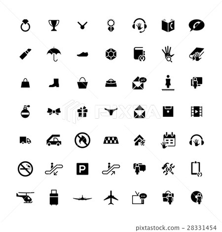 Set of 49 Universal Icons. 28331454