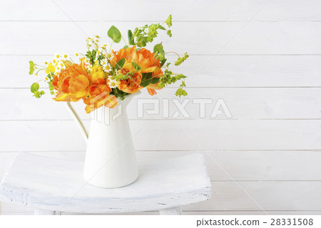 鬱金香春天的花朵 28331508