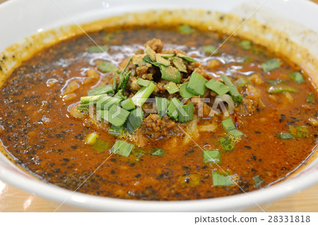 Delicious black sesame tintin noodles 28331818