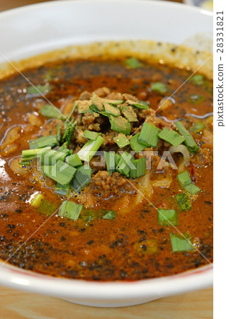 Delicious black sesame tintin noodles 28331821