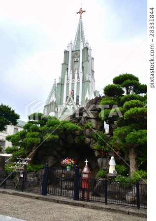 St. Francis Xavier Memorial Church and the fountain of Lourdes St. Francis Xavier Memorial Church and the fountain of Lourdes 28331844