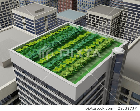 Roof of a skyscraper 5. 28332737