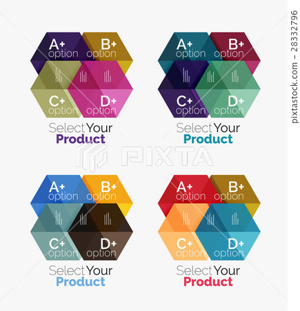 Set of infographic templates with text and options Set of infographic templates with text and options 28332796