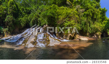 Rang-Reng Waterfall on Bali island Indonesia 28333548