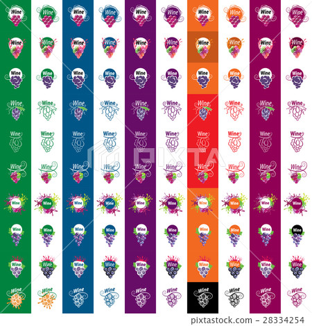 bunch of grapes for wine logo bunch of grapes for wine logo 28334254