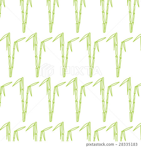 Seamless bamboo pattern for design and decoration. - Stock Illustration ...