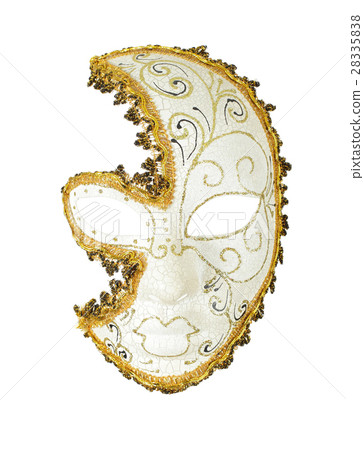 Venetian masks - carnival art object isolated Venetian masks - carnival art object isolated 28335838