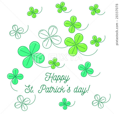 Clover background 28337078