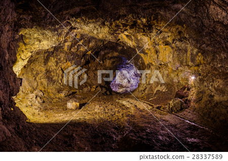Volcanic caves in Sao Vicente - Madeira Portugal Volcanic caves in Sao Vicente - Madeira Portugal 28337589