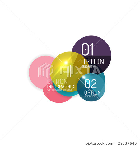 Abstract vector business geometric infographics Abstract vector business geometric infographics 28337649