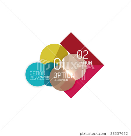 Abstract vector business geometric infographics Abstract vector business geometric infographics 28337652