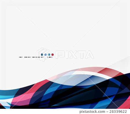 Vector silk wave background Vector silk wave background 28339622