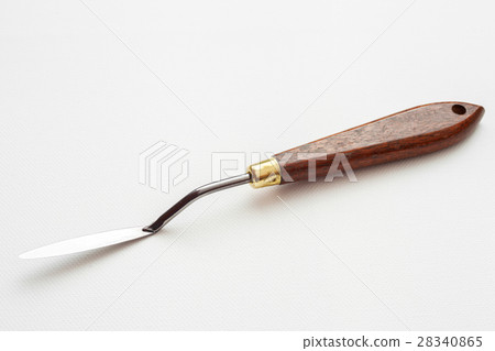 Palette knife on linen artist canvas 28340865