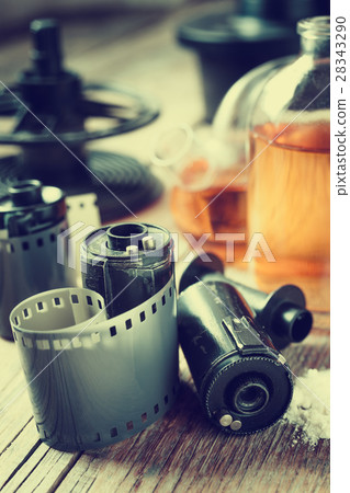 Photo film rolls, cassette and chemical reagents 28343290