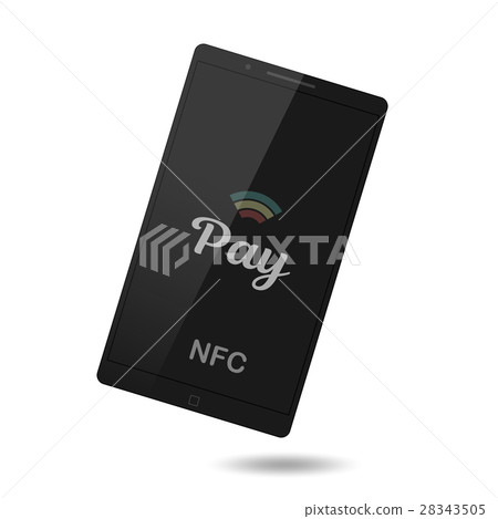 Nfc payment vector illustration. Mobile payment 28343505