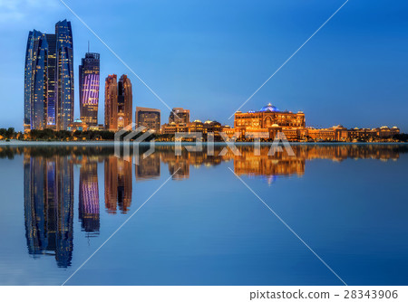 Abu Dhabi Skyline 28343906