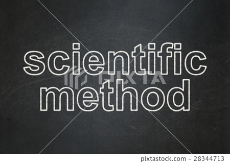 Science concept: Scientific Method on chalkboard Science concept: Scientific Method on chalkboard 28344713