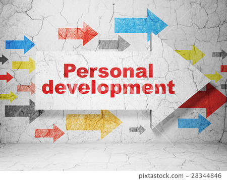 Education concept: arrow with Personal Development 28344846