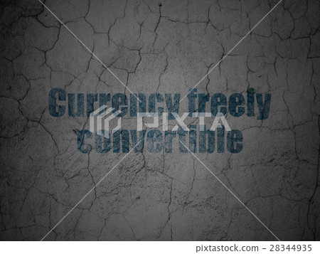 Banking concept: Currency freely Convertible on 28344935