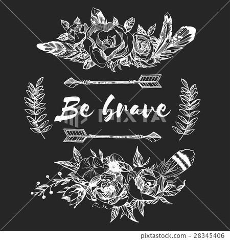 Boho chic image Fashion illustration Boho style Boho chic image Fashion illustration Boho style 28345406