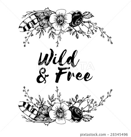 Boho chic image Flowers, roses, feathers Fashion Boho chic image Flowers, roses, feathers Fashion 28345496