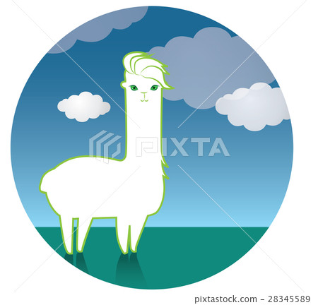 Lama Yarn Sticker 28345589
