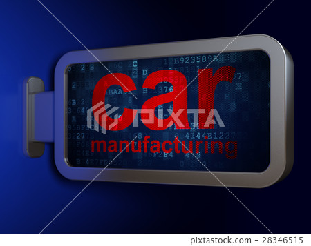 Manufacuring concept: Car Manufacturing on 28346515