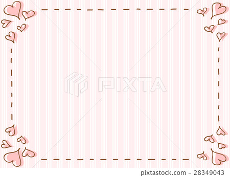 手繪心框架 手繪心框架 28349043