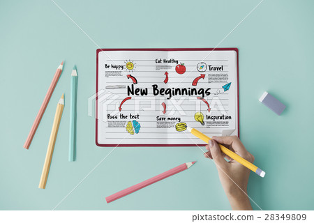 New Beginning Solution Goals Concept New Beginning Solution Goals Concept 28349809