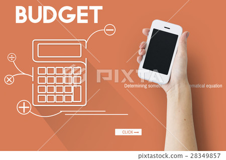 Calculating Budget Finance Investment Accounting Concept 28349857