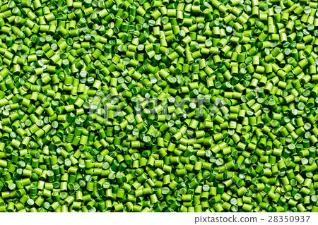 green plastic resin ( Masterbatch ) background 28350937